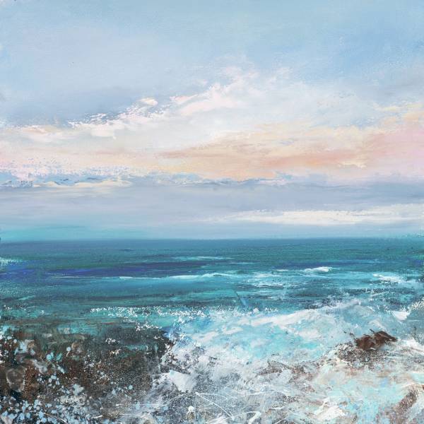 - Oil on Board, Painting by Amanda Hoskin, measuring 39 x 39 cm (H x W) framed at 52 x 52 cm £995